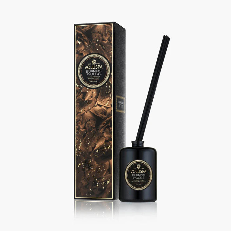 Voluspa Burning Woods Reed Diffuser