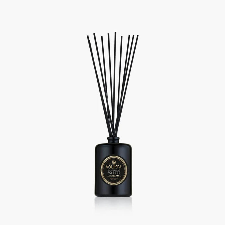 Voluspa Burning Woods Reed Diffuser