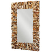 Uttermost Teak Branch Natural Rectangle Mirror