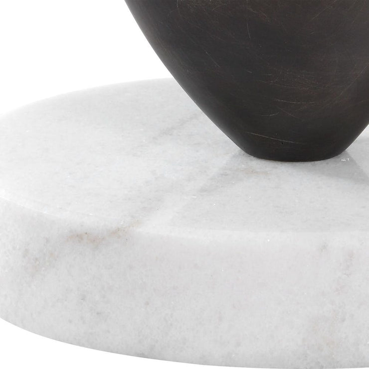 Uttermost Sonic Rich Dark Bronze Open Oval Floor Lamp