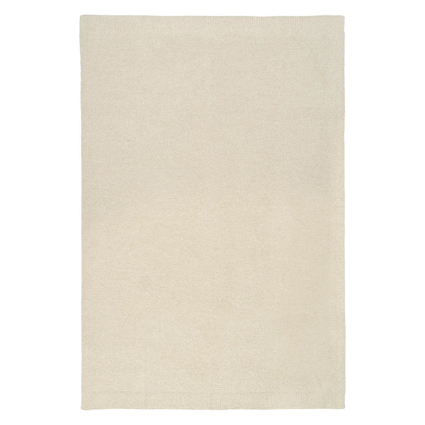 Kashwere Ultra Plush Linen with Desert Dune Fleck Travel Blanket, Pouch, Eye Mask and Spa Socks Set