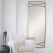 Uttermost Gentry Antique Gold Oversized Mirror