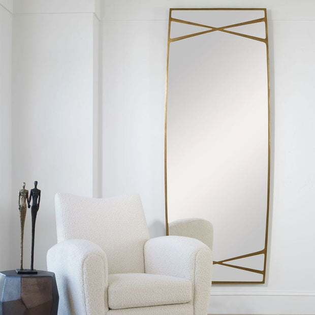 Uttermost Gentry Antique Gold Oversized Mirror