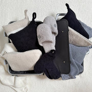 Kashwere Ultra Plush Maliblu Travel Blanket & Pouch