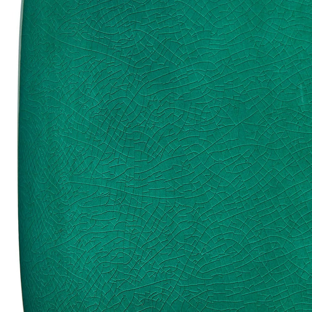 Uttermost Hollis Vibrant Teal Glaze With Antique Gold Accents Table Lamp