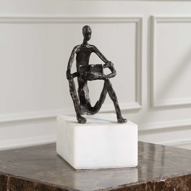 Uttermost Sit Back Relax and Read Sculpture