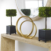 Uttermost Jimena Ring Gold Set of 2 Sculptures