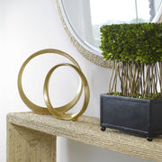 Uttermost Jimena Ring Gold Set of 2 Sculptures