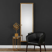 Uttermost Vilmos Thick Gold Leaf Iron Mirror