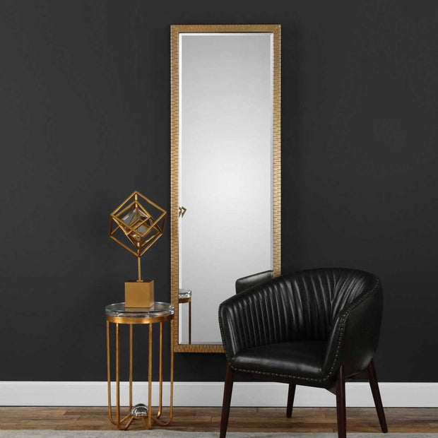 Uttermost Vilmos Thick Gold Leaf Iron Mirror