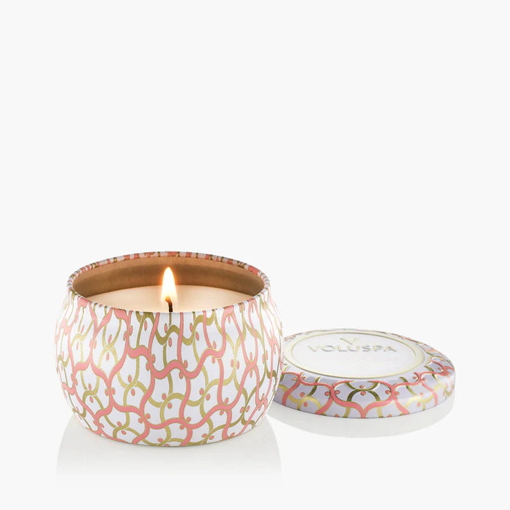 Voluspa Saijo Persimmon Mini Tin Candle ~ 4oz