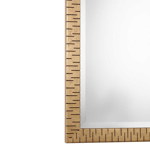 Uttermost Vilmos Thick Gold Leaf Iron Mirror