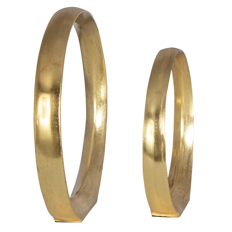 Uttermost Jimena Ring Gold Set of 2 Sculptures
