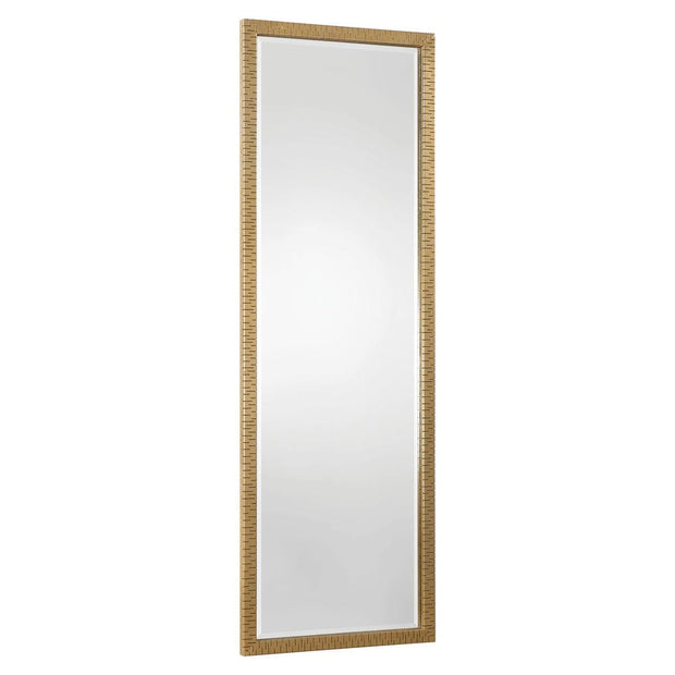 Uttermost Vilmos Thick Gold Leaf Iron Mirror