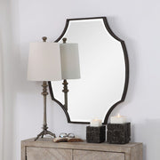 Uttermost Ulalia Dark Rustic Bronze Mirror
