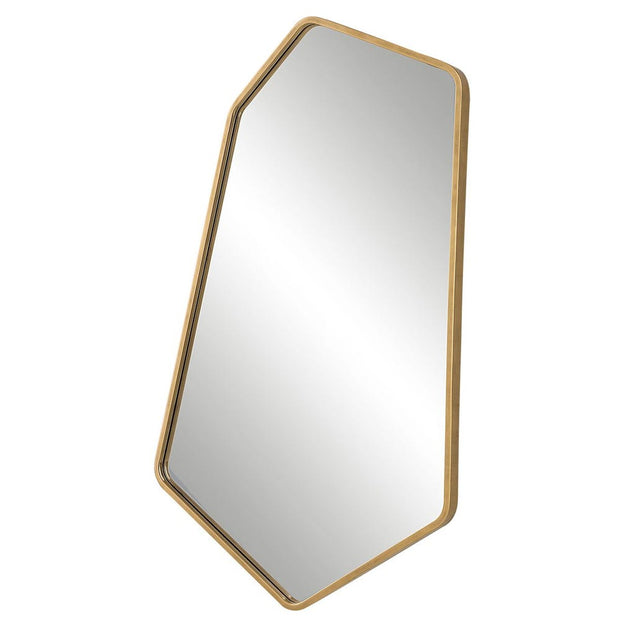 Uttermost Linneah Large Aged Gold Mirror