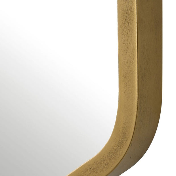 Uttermost Linneah Large Aged Gold Mirror