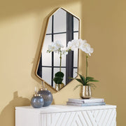 Uttermost Linneah Large Aged Gold Mirror