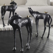 Uttermost Hello Friend Cast Iron Horse Sculpture