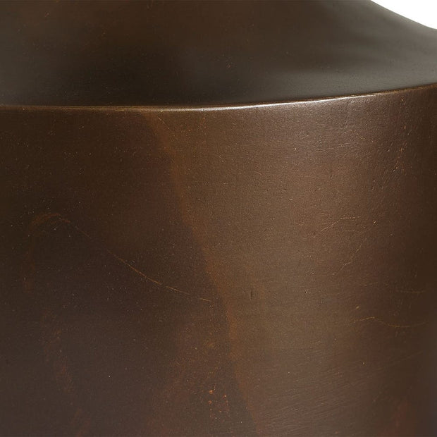 Uttermost Paseo Warm Bronze Curved Table Lamp