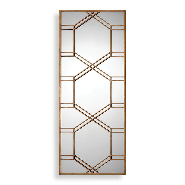 Uttermost Kennis Decorative Gold Leaf Tall Mirror