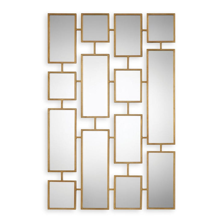 Uttermost Kennon Crafted Gold Leaf Mirror