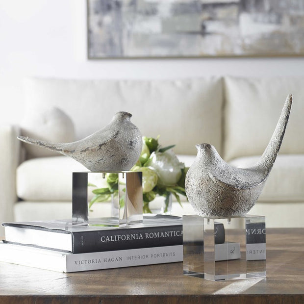 Uttermost Better Together Bird Set of 2 Sculptures