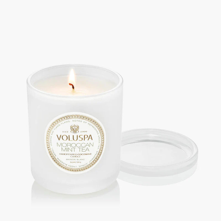 Voluspa Moroccan Mint Tea Classic Candle ~9.5oz