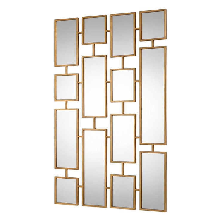 Uttermost Kennon Crafted Gold Leaf Mirror