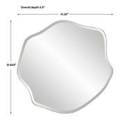 Uttermost Curiosity Modern Organic Mirror