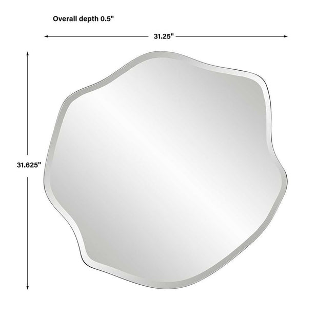 Uttermost Curiosity Modern Organic Mirror