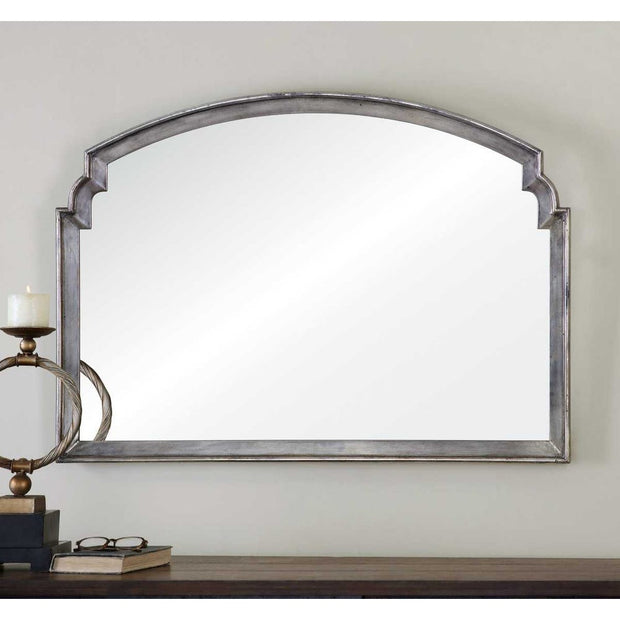 Uttermost Via Della Antique Silver Leaf Mirror