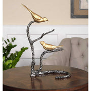 Uttermost Birds on a Limb Iron Sculpture