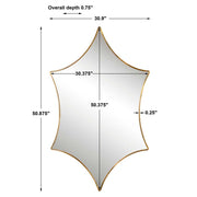 Uttermost Aries Unique Stainless Steel Mirror