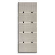 Uttermost Serchio Slim Black Iron Mirror