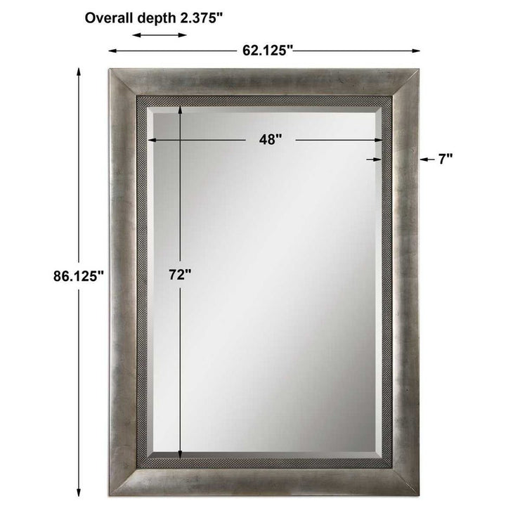 Uttermost Gilford Antique Silver Leaf Mirror