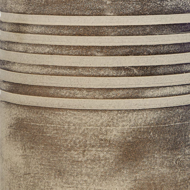 Uttermost Vale Warm Beige Table Lamp With Warm White Linen Shade