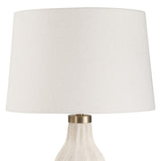 Uttermost Maddox Warm Cream And Antique Brass Table Lamp