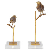 Uttermost Passerines Perched Birds Set of 2 Figurines