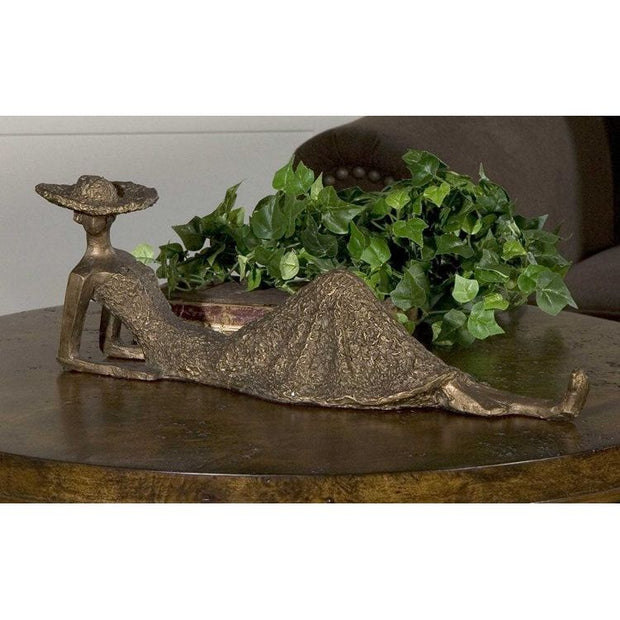 Uttermost Summer Days Antiqued Bronze Sculpture