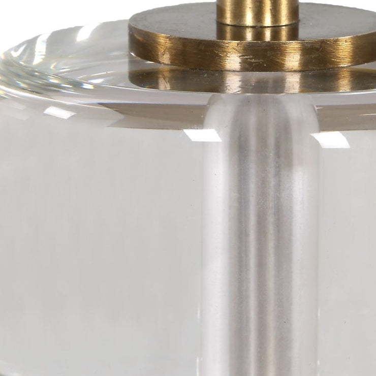 Uttermost Maryam Warm Black Iron Cordless Buffet Lamp