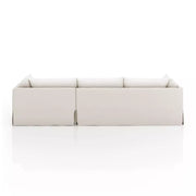 Four Hands Habitat Slipcovered  2 Piece Right Chaise Sectional 115” ~ Valley Nimbus Slipcover Fabric