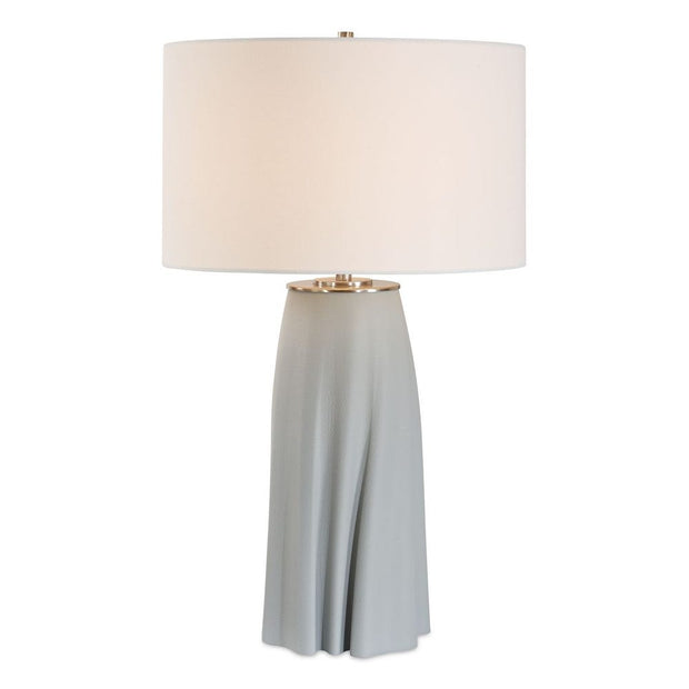 Uttermost Cover Up Muted Light Blue Table Lamp
