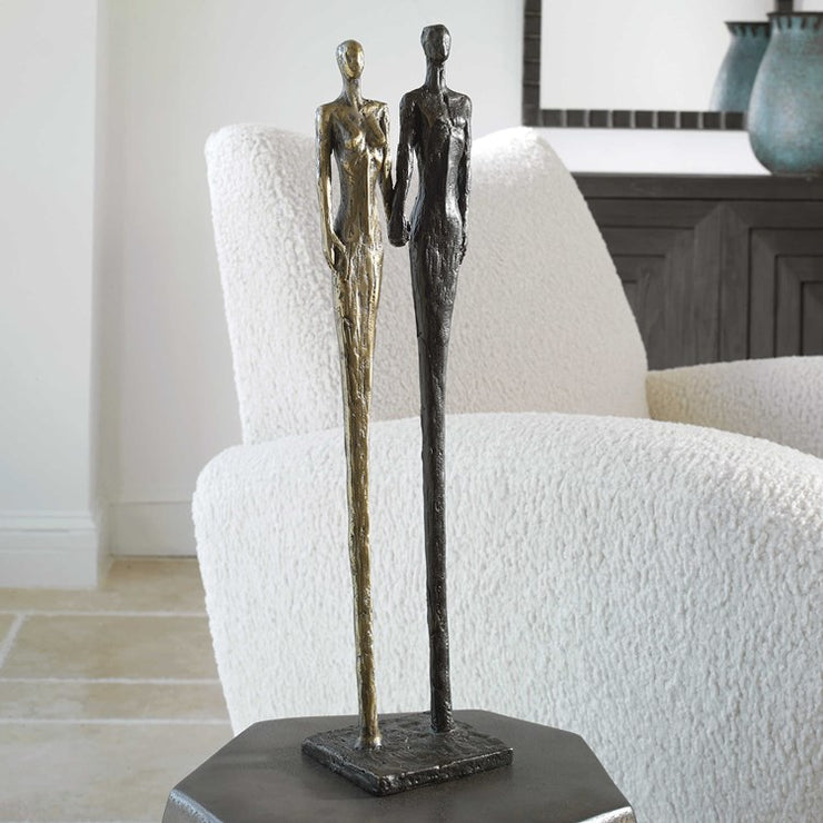 Uttermost Two’s Company Cast Iron Sculpture
