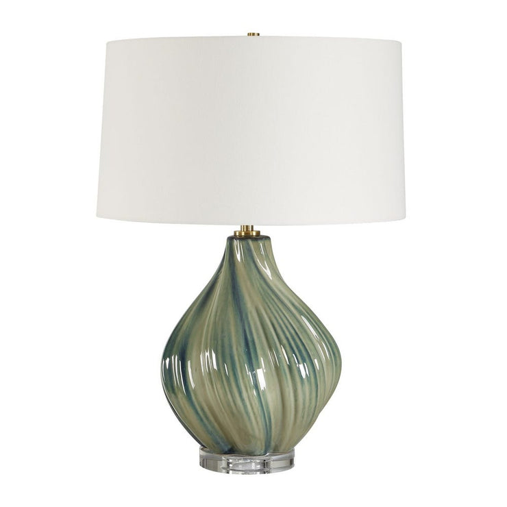 Uttermost Tausha Muted Greens And Blues Table Lamp