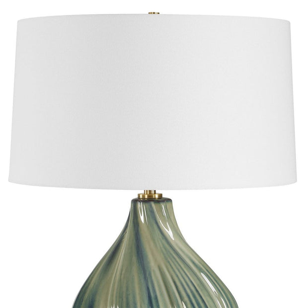 Uttermost Tausha Muted Greens And Blues Table Lamp