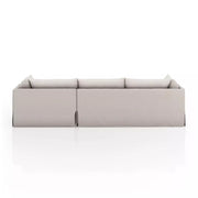 Four Hands Habitat Slipcovered  2 Piece Right Chaise Sectional 115” ~ Bennett Moon Slipcover Fabric