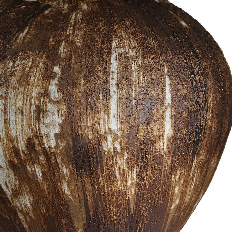 Uttermost McKinley Rustic Table Lamp With Warm White Linen Shade