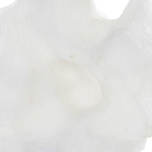 Uttermost Remnant White Stone and Crystal Set of 2 Sculptures