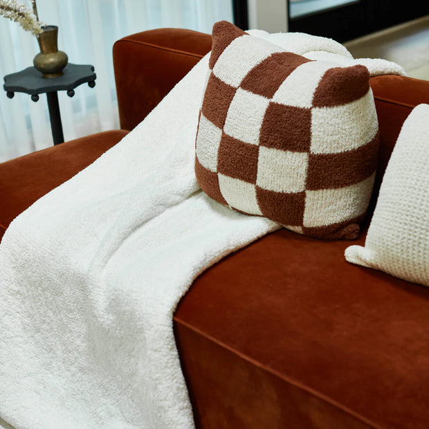 Kashwere Ultra Plush Creme Cloud Throw Blanket